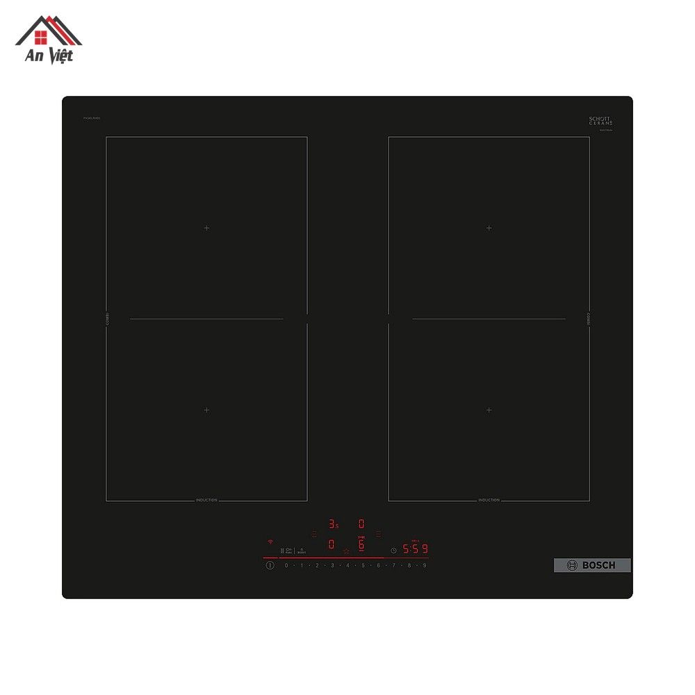  Bếp từ Bosch 4 vùng nấu PVQ61RHB1E Seri 6