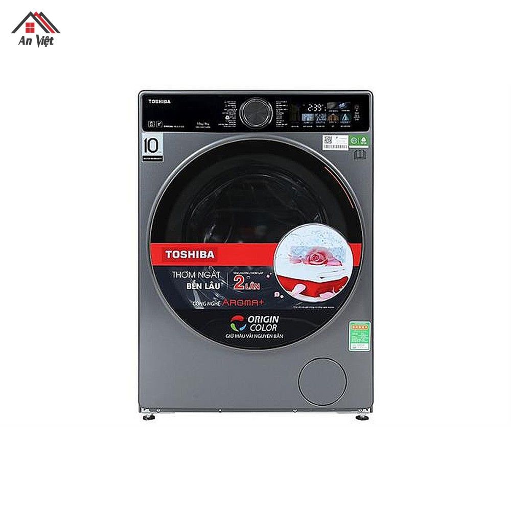 Máy giặt sấy Toshiba Inverter giặt 13 kg - sấy 8 kg TWD-T25BZP140MWV(MG)