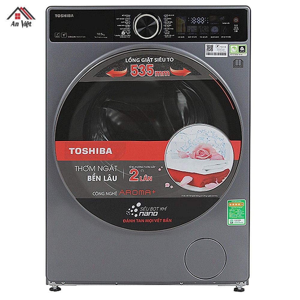 Máy giặt Toshiba Inverter 10.5 kg TW-T25BZU115MWV(MG)