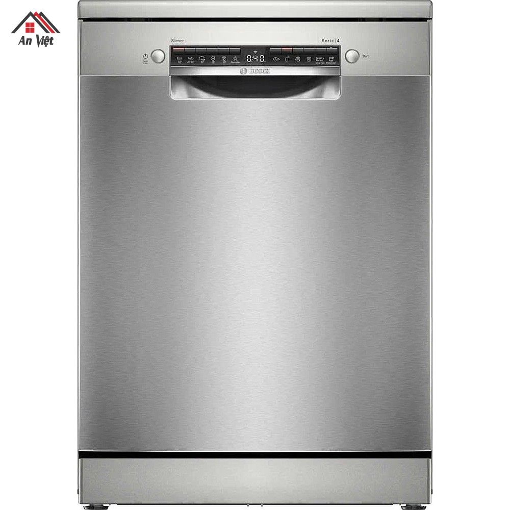 Máy rửa bát độc lập Bosch SMS4EVI04E Series 4 sấy hé cửa