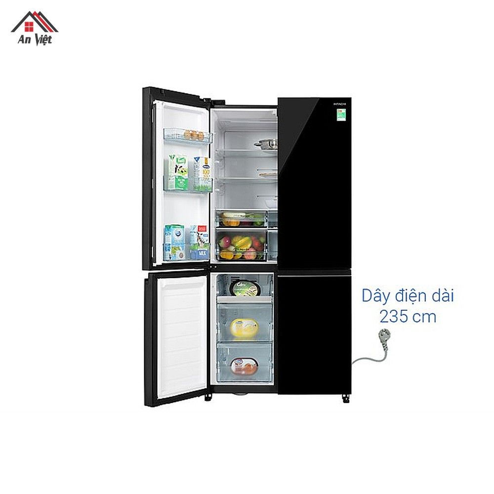 Tủ lạnh Hitachi Inverter 569 lít Multi Door R-WB640PGV1 GCK - hình 2