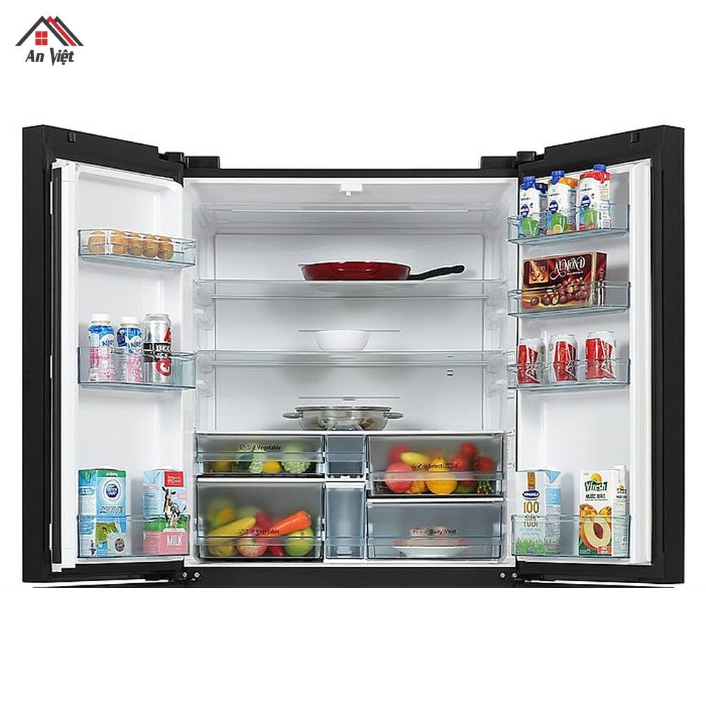 Tủ lạnh Hitachi Inverter 569 lít Multi Door R-WB640PGV1 GCK - hình 5