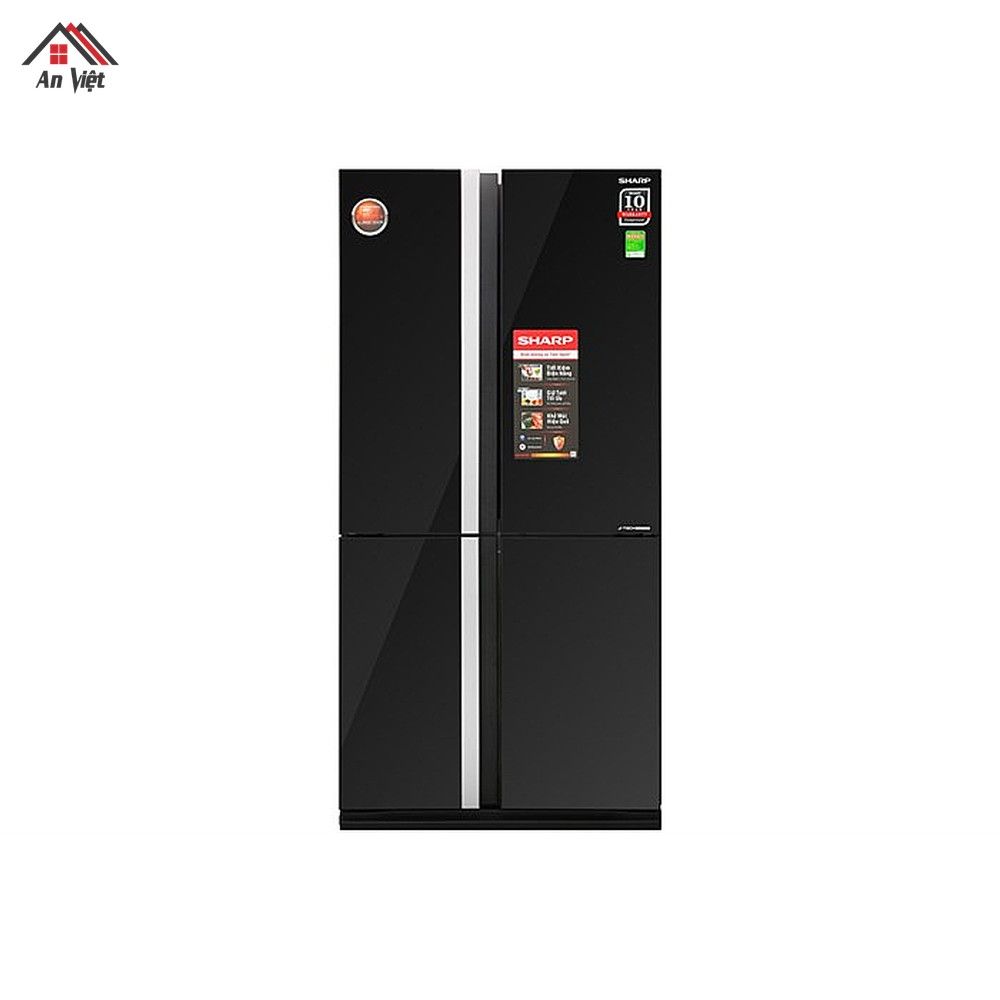 Tủ lạnh Sharp Inverter 605 lít Multi Door SJ-FX688VG-BK