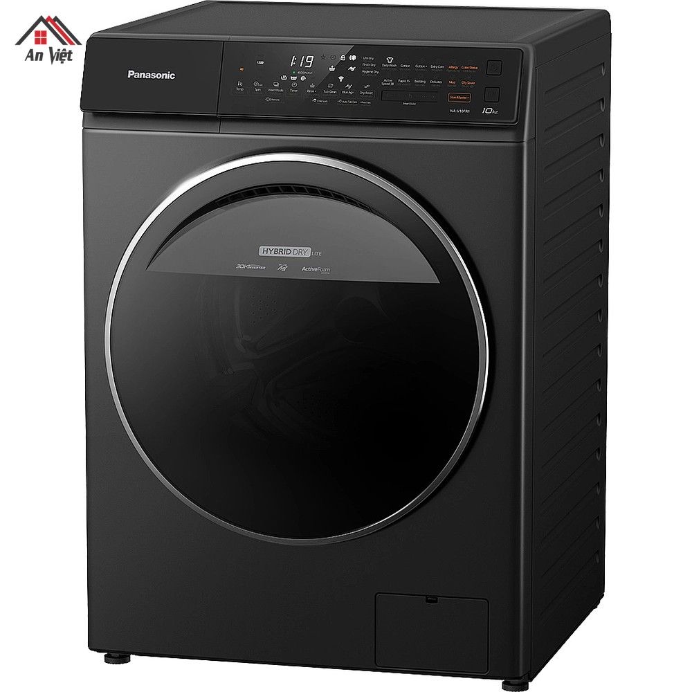 Máy giặt sấy lồng ngang Panasonic Inverter 10kg NA-V10FR1BVT  - hình 1