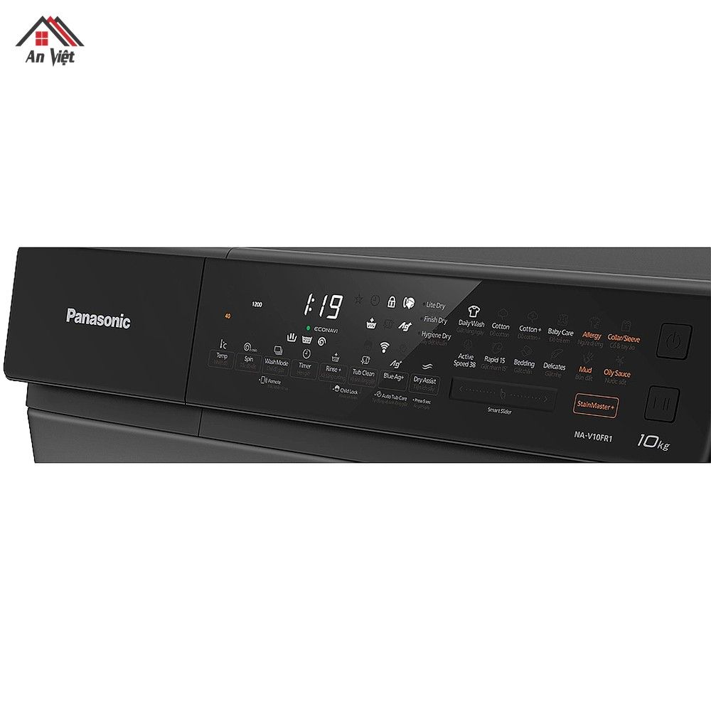 Máy giặt sấy lồng ngang Panasonic Inverter 10kg NA-V10FR1BVT  - hình 4