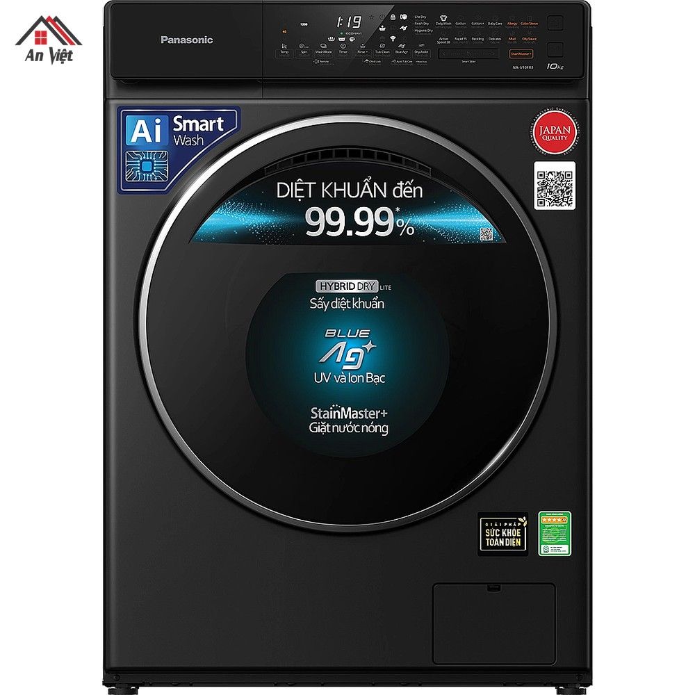 Máy giặt sấy Panasonic NA-V10FR1BVT 10kg