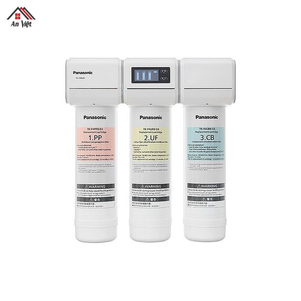 Bộ tiền lọc UF âm tủ Panasonic TK-CB430-ZEX 3 lõi