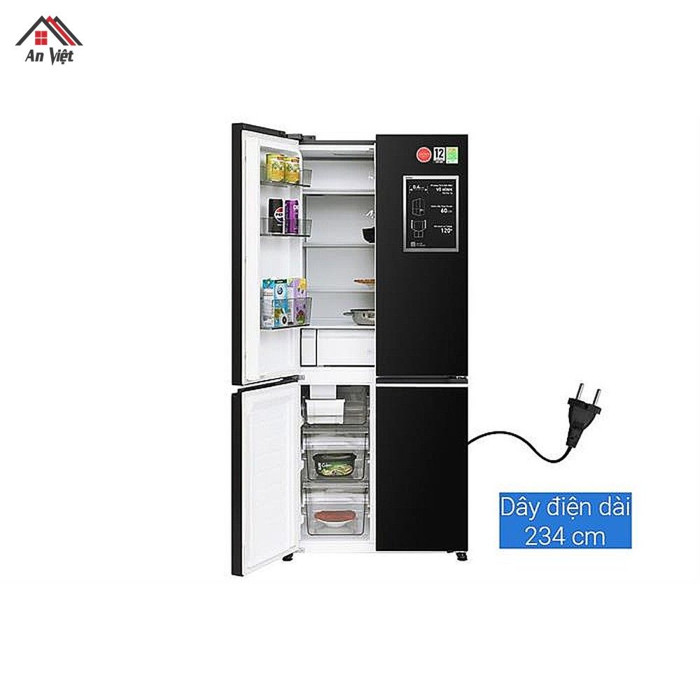 Tủ lạnh Multi Door Panasonic Inverter 510 lít NR-X561BK-VN​ - hình 3