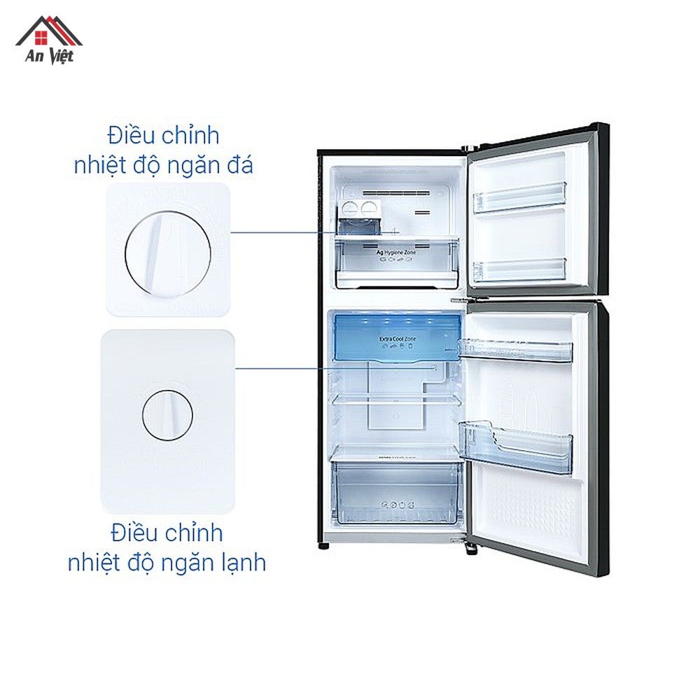 Tủ lạnh ngăn đá trên Panasonic Inverter 268 lít NR-TV301VGMV - hình 9
