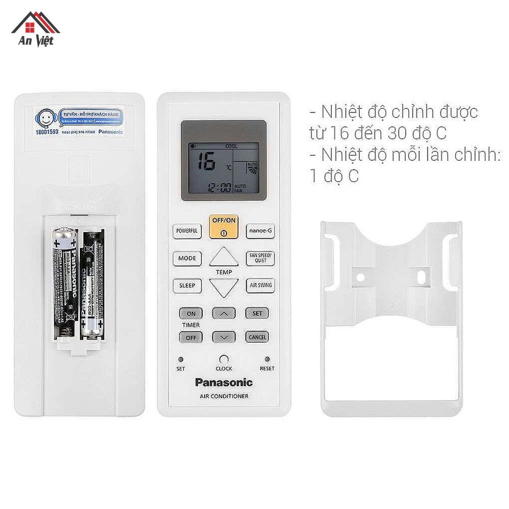 Máy lạnh Panasonic 9000BTU CU/CS-N9WKH-8 - hình 2