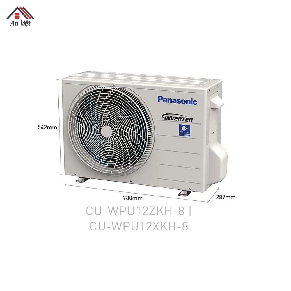 Điều hòa Panasonic 1 chiều Inverter 12000 BTU CU/CS-WPU12ZKH-8 - hình 5