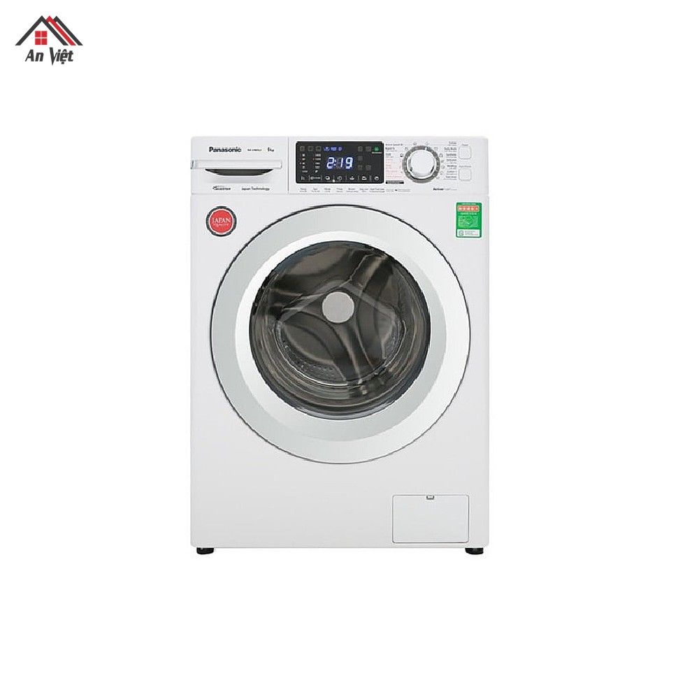 Máy giặt lồng ngang Panasonic Inverter 9kg NA-V90FG2WVT