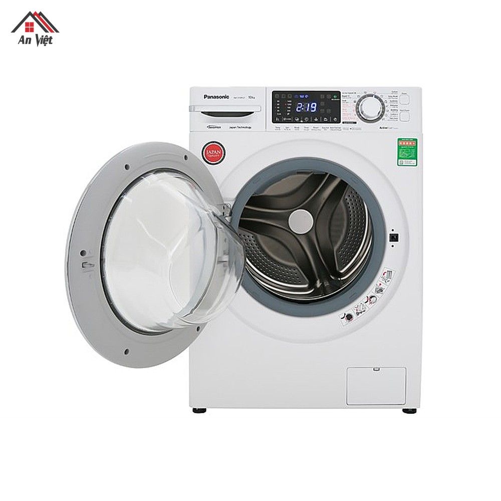 Máy giặt lồng ngang Panasonic 10kg NA-V10FG1WVT - hình 1