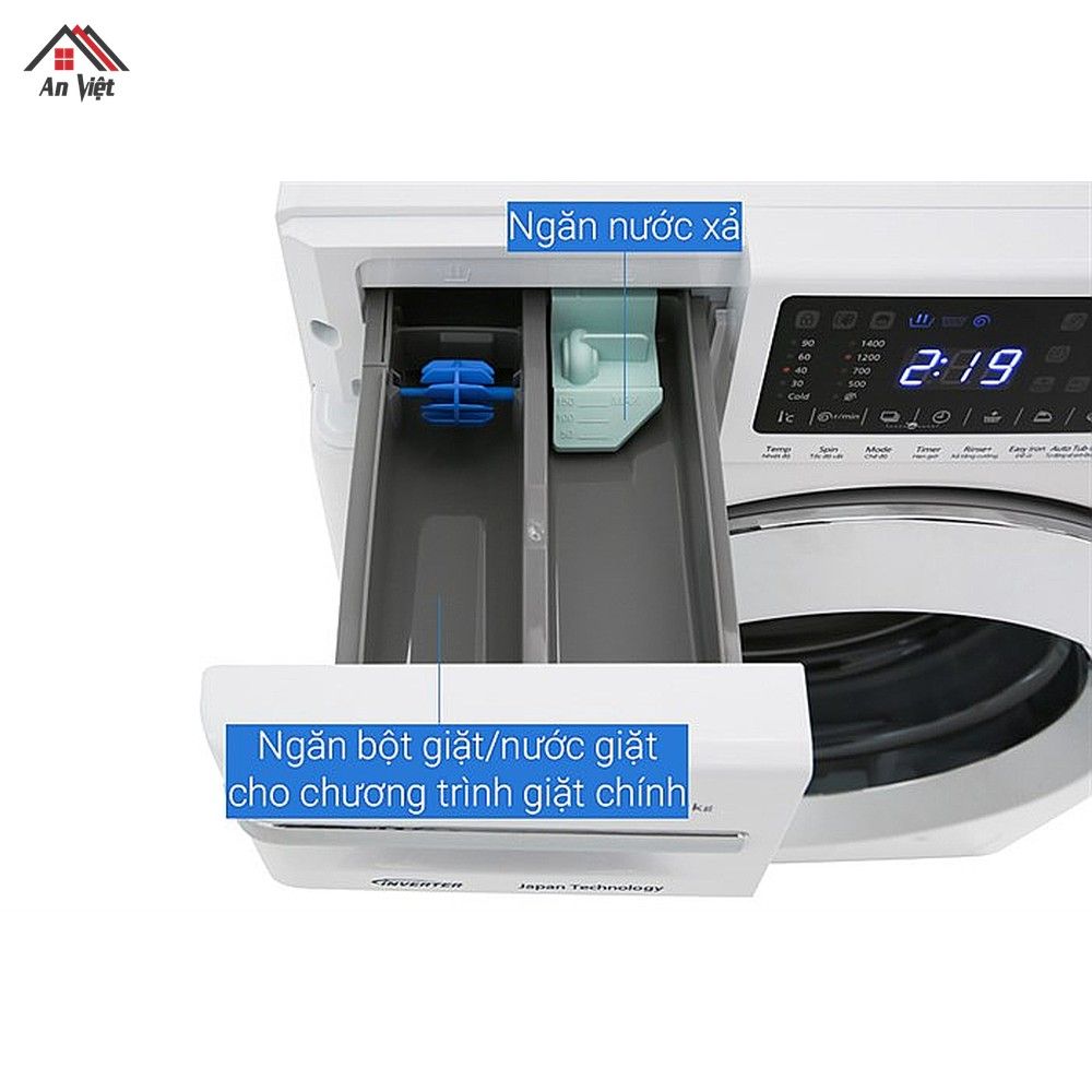 Máy giặt lồng ngang Panasonic 10kg NA-V10FG1WVT - hình 3
