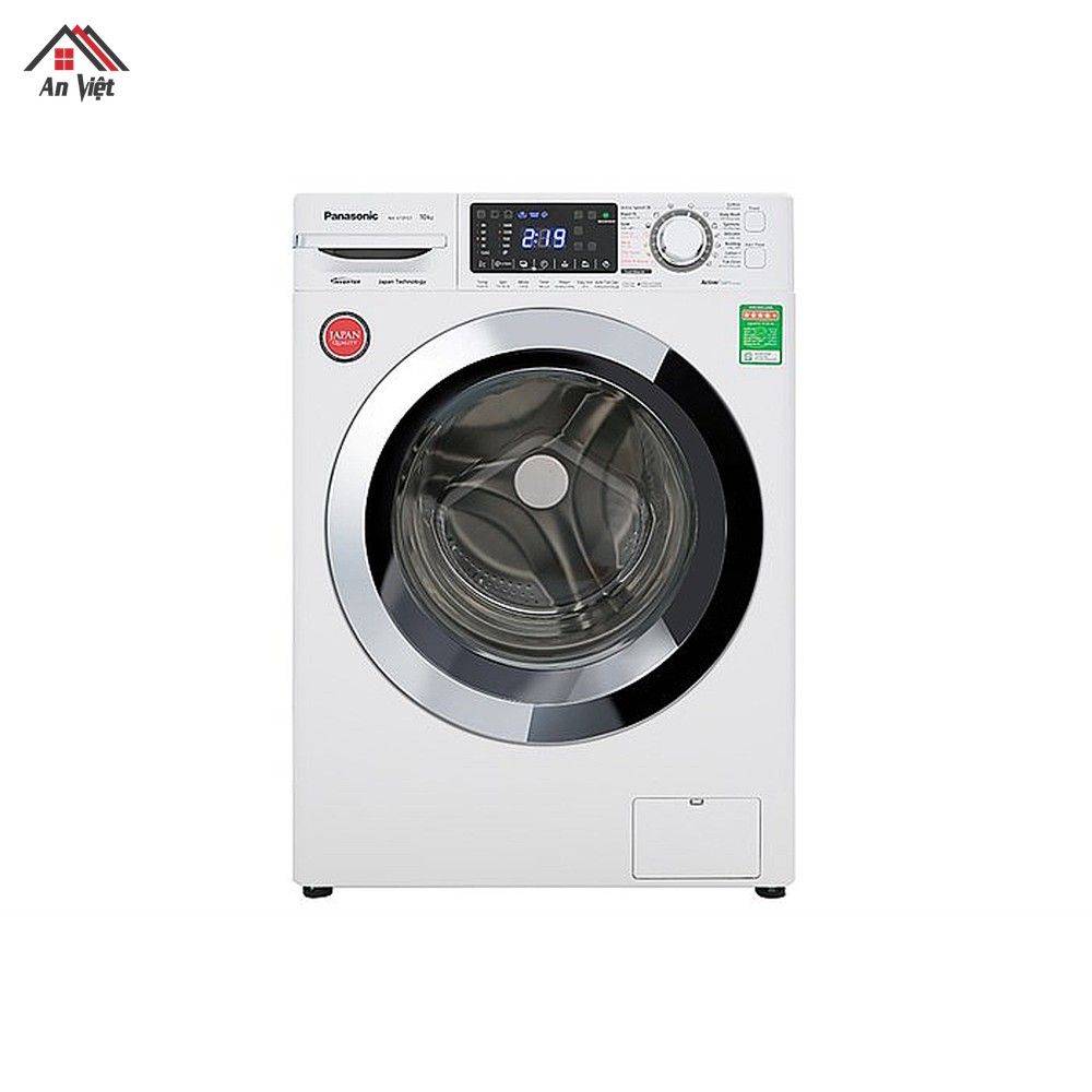 Máy giặt lồng ngang Panasonic Inverter 9kg NA-V90FG1WVT