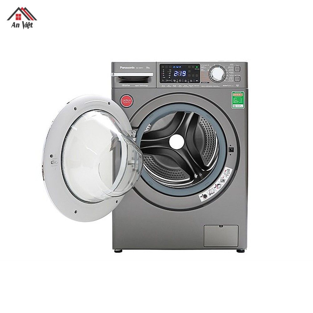 Máy giặt lồng ngang Panasonic Inverter 9kg NA-V90FX1LVT - hình 1