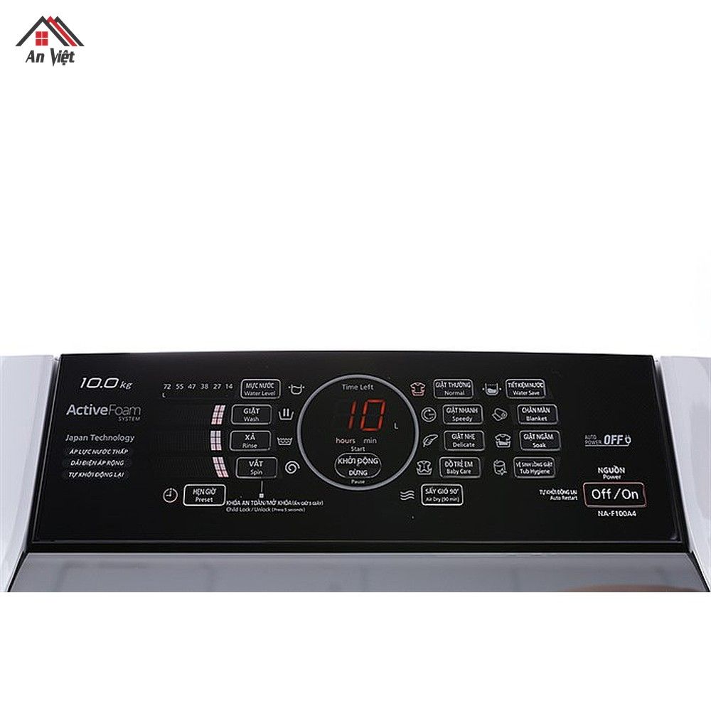 Máy giặt lồng đứng Panasonic 10kg NA-F100A4GRV - hình 4