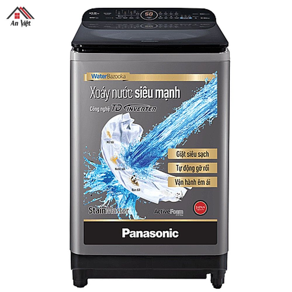 Máy giặt lồng đứng Panasonic Inverter 10.5kg NA-FD10AR1GV