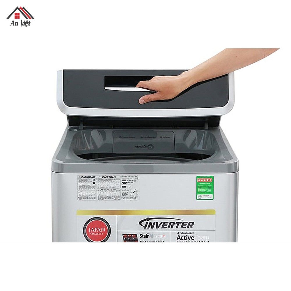 Máy giặt lồng đứng Panasonic Inverter 10kg NA-FS10V7LRV - hình 3