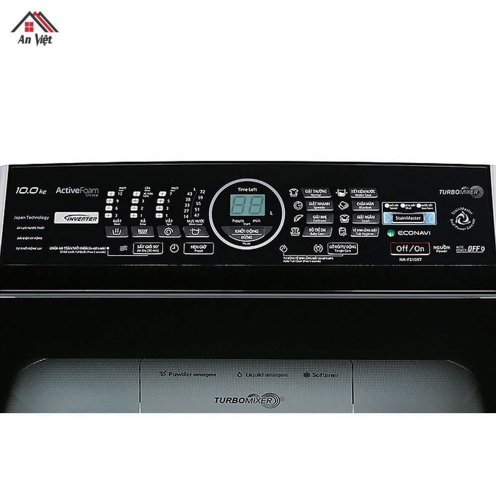 Máy giặt lồng đứng Panasonic Inverter 10kg NA-FS10X7LRV - hình 3