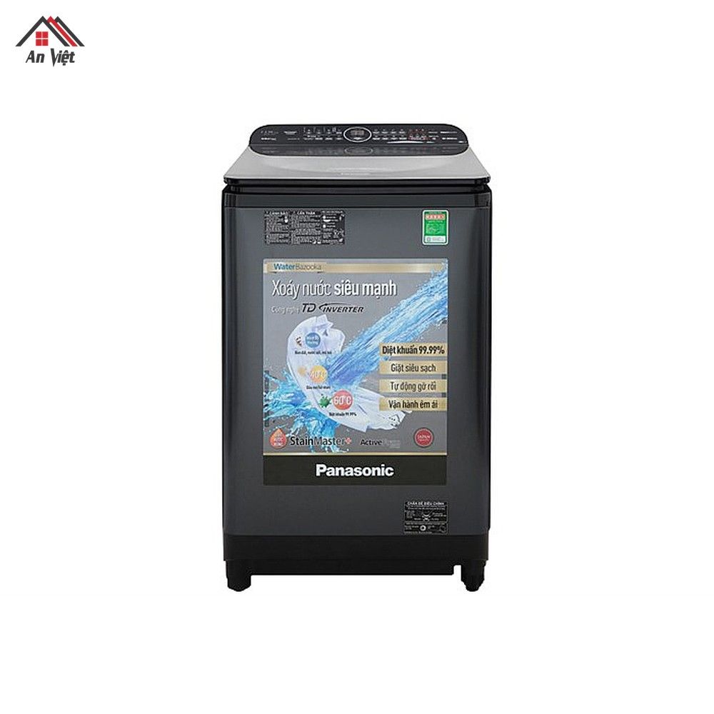 Máy giặt lồng đứng Panasonic Inverter 12.5kg NA-FD12VR1BV
