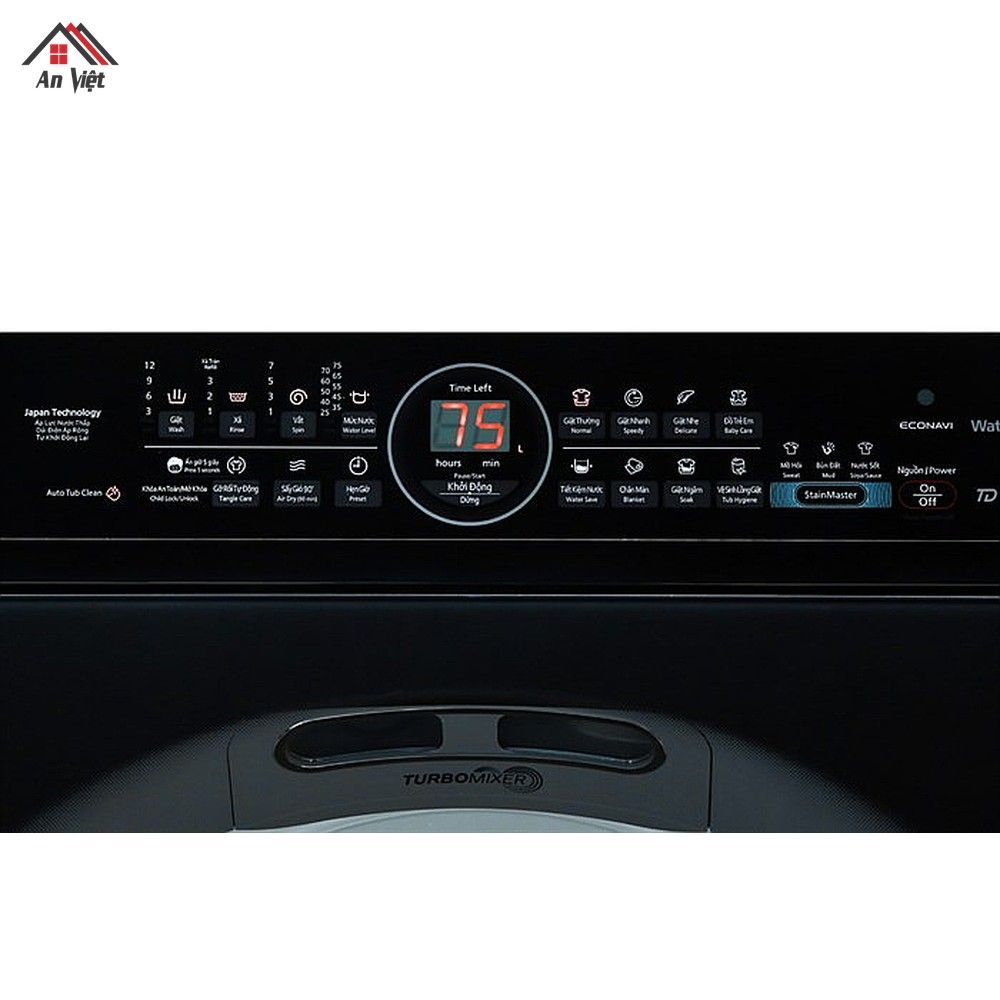 Máy giặt lồng đứng Panasonic Inverter 12.5 Kg NA-FD12XR1LV - hình 3