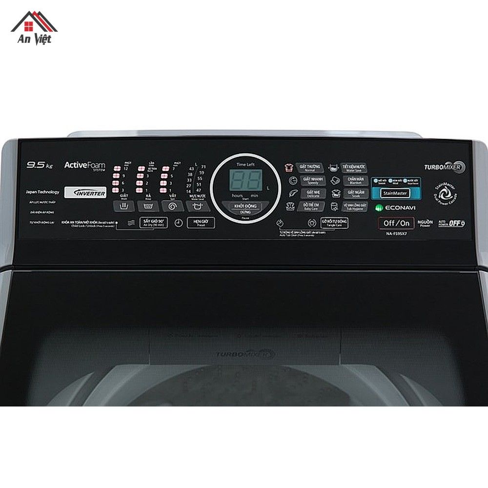Máy giặt lồng đứng Panasonic Inverter 9.5kg NA-FS95X7LRV - hình 3