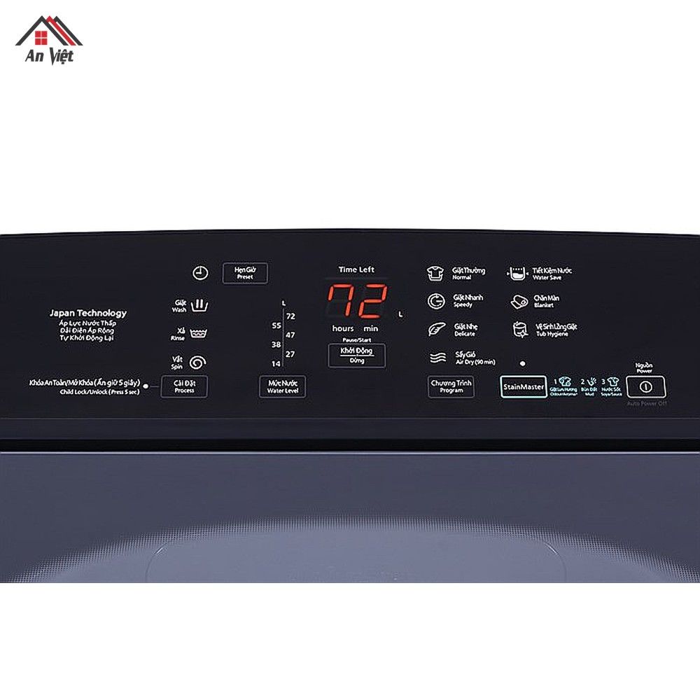 Máy giặt lồng đứng Panasonic 10kg NA-F100A9BRV - hình 3