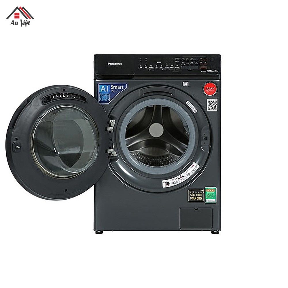 Máy giặt sấy lồng ngang Panasonic 10.5kg NA-S056FR1BV - hình 1