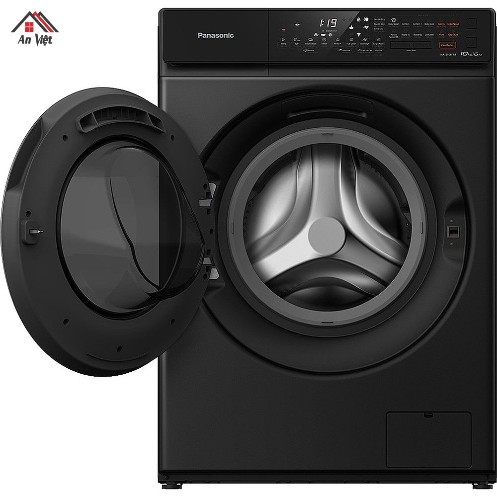 Máy giặt sấy lồng ngang Panasonic 10kg NA-S106FR1BV - hình 2