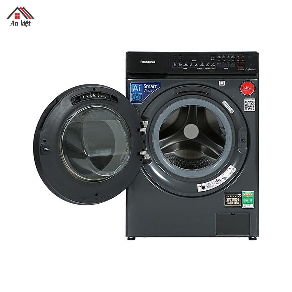 Máy giặt sấy lồng ngang Panasonic 9.5kg NA-S956FR1BV - hình 2