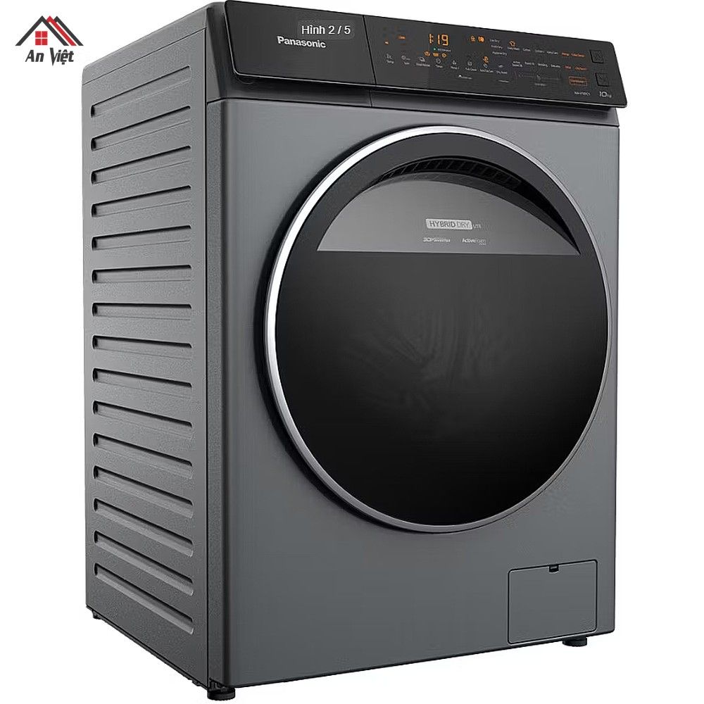 Máy giặt sấy lồng ngang Panasonic Inverter 10kg NA-V10FC1LVT - hình 4