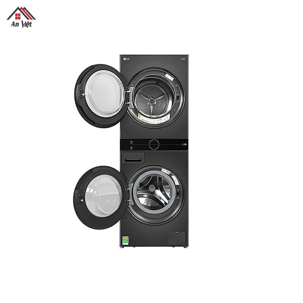 Tháp giặt sấy LG WashTower Inverter giặt 14 kg - sấy 10 kg WT1410NHB - hình 2