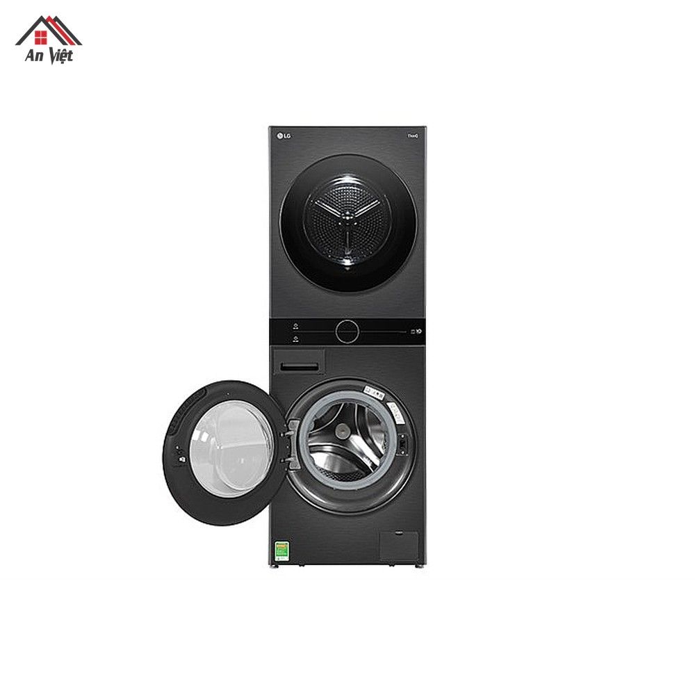 Tháp giặt sấy LG WashTower Inverter giặt 14 kg - sấy 10 kg WT1410NHB - hình 3