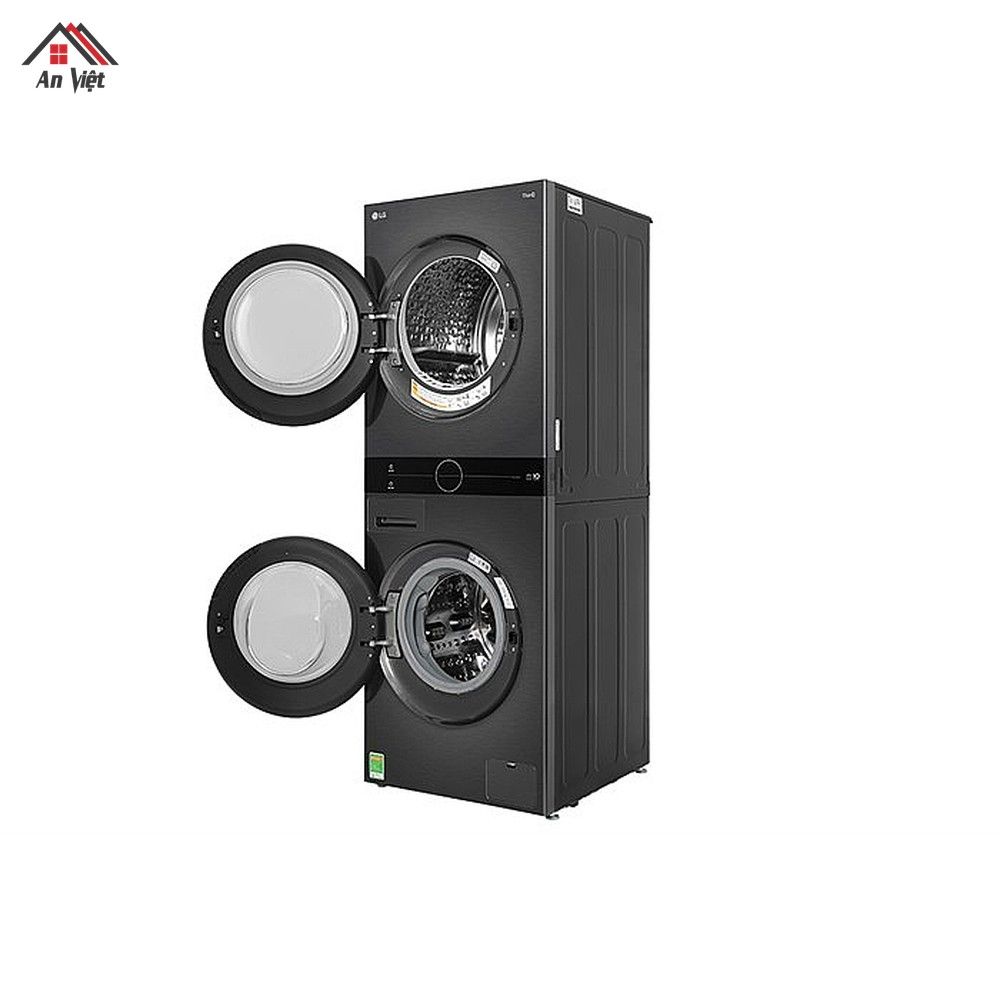 Tháp giặt sấy LG WashTower Inverter giặt 14 kg - sấy 10 kg WT1410NHB - hình 5