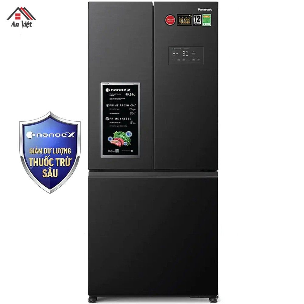 Tủ lạnh Multidoor Panasonic Inverter 495 lít NR-CW530HVK9