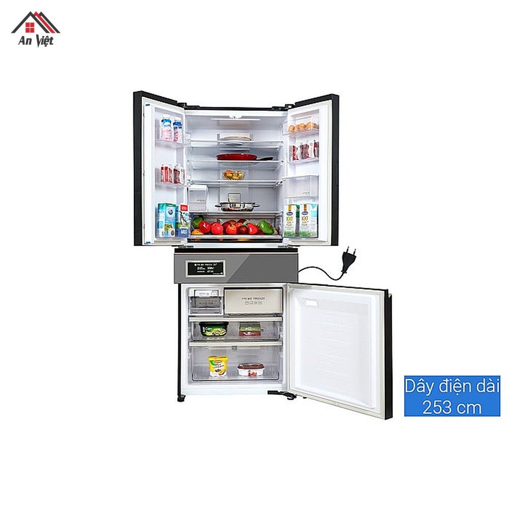 Tủ lạnh Multidoor Panasonic Inverter 540 lít NR-YW590YMMV - hình 2