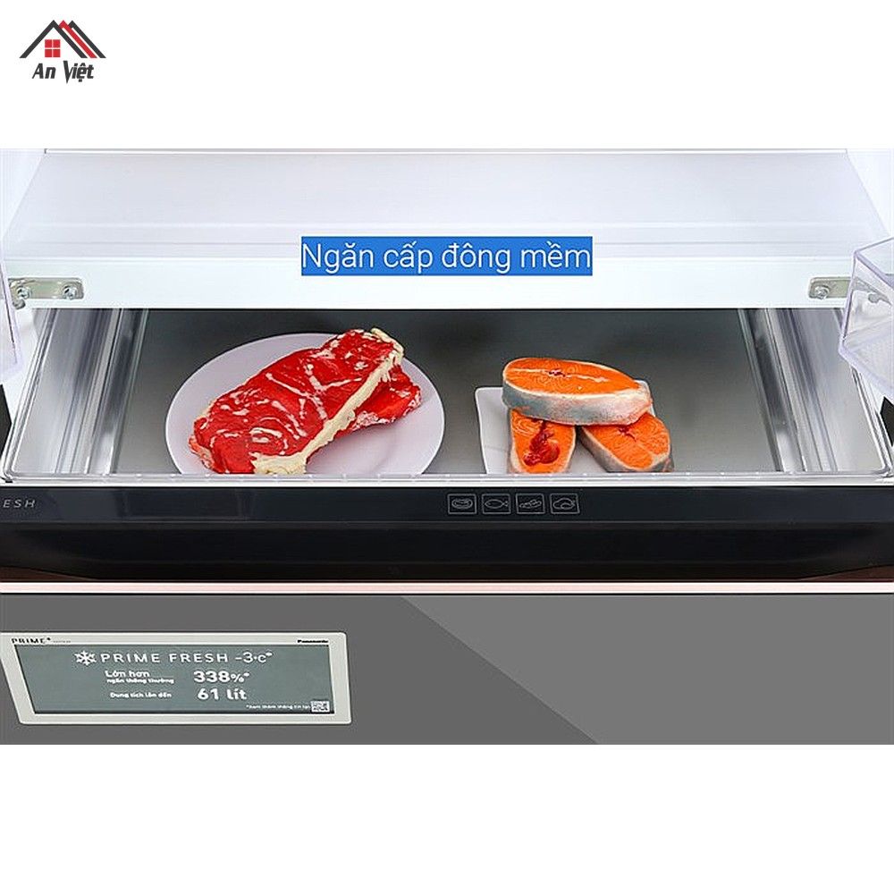 Tủ lạnh Multidoor Panasonic Inverter 540 lít NR-YW590YMMV - hình 8