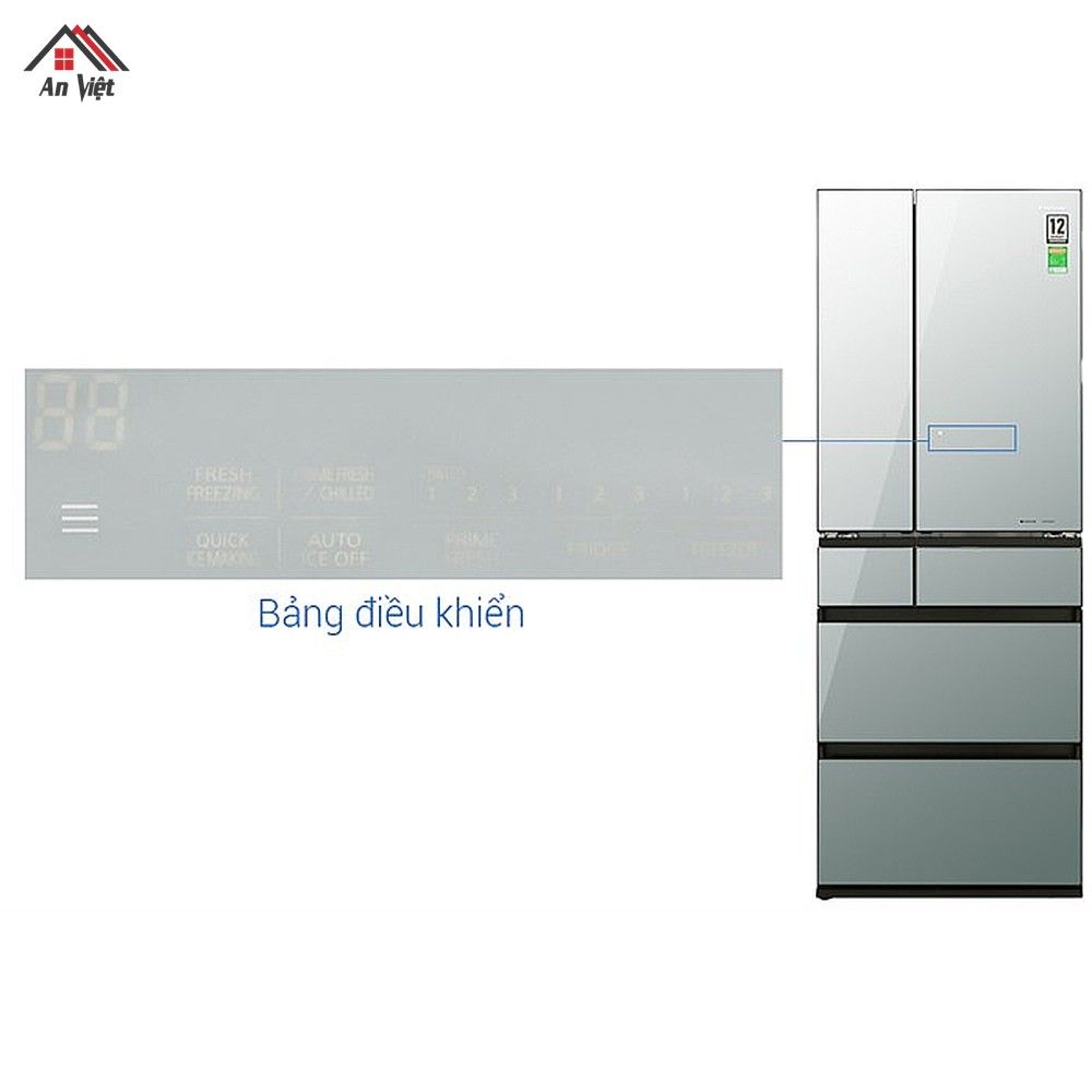 Tủ lạnh Multidoor Panasonic Inverter 589 lít NR-F603GT-X2 - hình 12