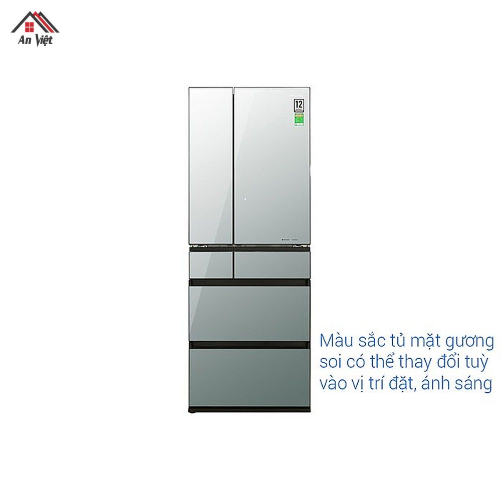 Tủ lạnh Multidoor Panasonic Inverter 589 lít NR-F603GT-X2