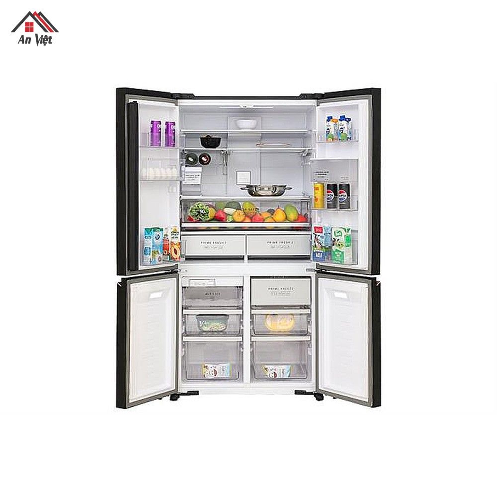Tủ lạnh Multidoor Panasonic Inverter 621 lít NR-XY680YMMV - hình 4