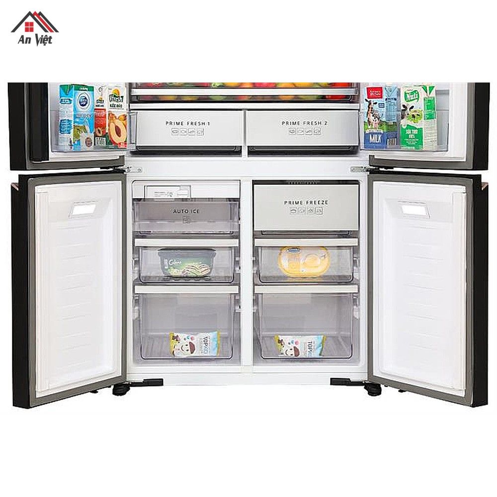 Tủ lạnh Multidoor Panasonic Inverter 621 lít NR-XY680YMMV - hình 9