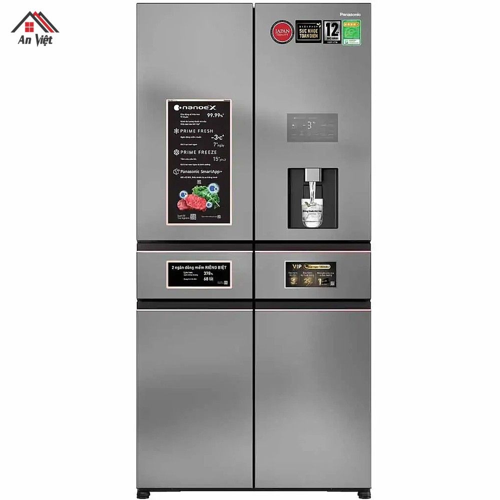 Tủ lạnh Multidoor Panasonic Inverter 650 lít NR-WY720ZHHV - hình 2