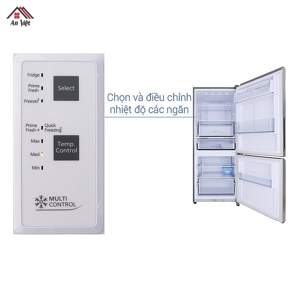 Tủ lạnh ngăn đá dưới Panasonic Inverter 255 lít NR-BV289QSV2 - hình 5