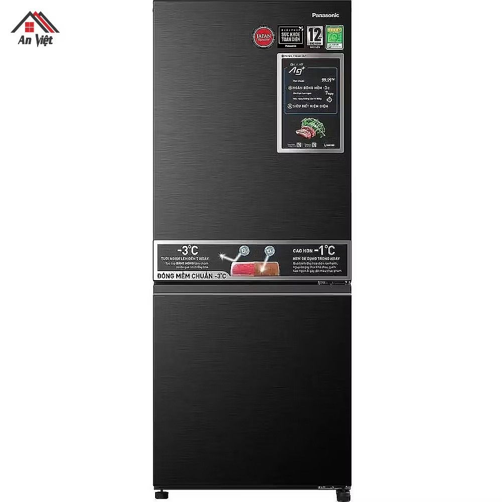 Tủ lạnh ngăn đá dưới Panasonic Inverter 255 lít NR-SV281BPKV-A