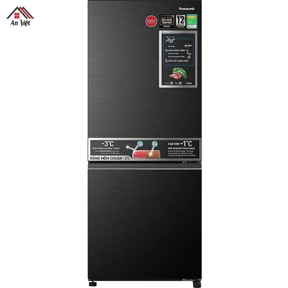 Tủ lạnh ngăn đá dưới Panasonic Inverter 255 lít NR-SV281BPKV