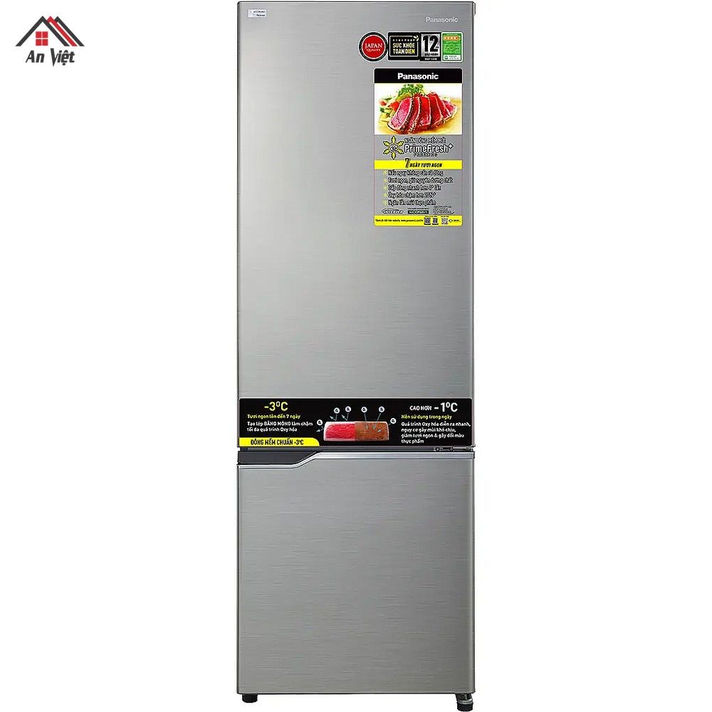 Tủ lạnh ngăn đá dưới Panasonic Inverter 322 lít NR-BV360QSVN