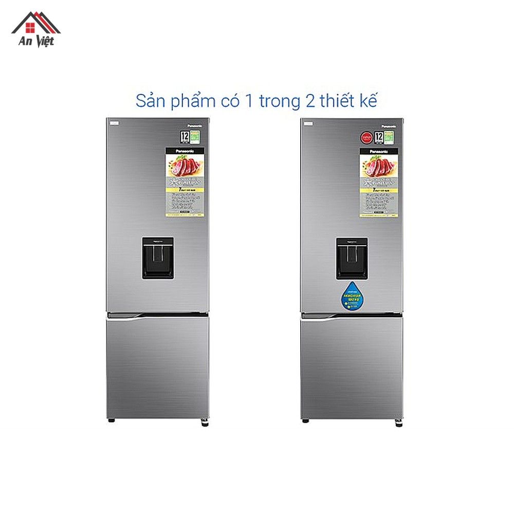 Tủ lạnh ngăn đá dưới Panasonic Inverter 322 lít NR-BV360WSVN