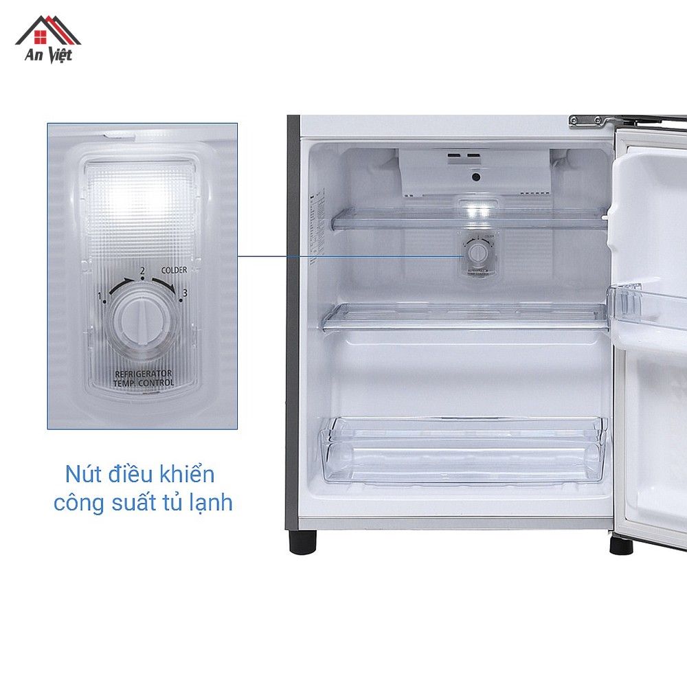 Tủ lạnh ngăn đá trên Panasonic Inverter 135 lít NR-BJ158SSV2 - hình 3