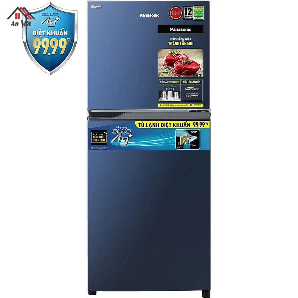 Tủ lạnh ngăn đá trên Panasonic Inverter 234 Lít NR-TV261BPAV